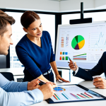 **

"A diverse team collaborating in a modern office, brainstorming strategy, using digital tools and charts, showcasing innovation and data-driven decision making, brightly lit, professional environment, focus on teamwork, appropriate attire, safe for work."

**