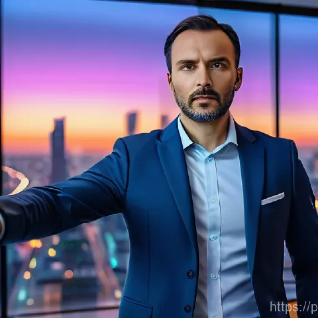 전략경영 경력개발 계획 - **Prompt 1: The AI-Powered Strategic Manager**
    "A confident, diverse male manager in his late 30...