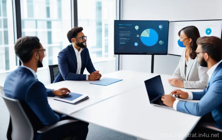 전략경영 경력개발 계획 - **Prompt 1: The AI-Powered Strategic Manager**
    "A confident, diverse male manager in his late 30...
